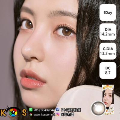 CHUU LENS 1 Day Daisy Shower Pure Brown 데이지샤워 원데이 퓨어브라운 CHUU LENS 1 Day Daisy Shower Pure Brown 데이지샤워 원데이 퓨어브라운